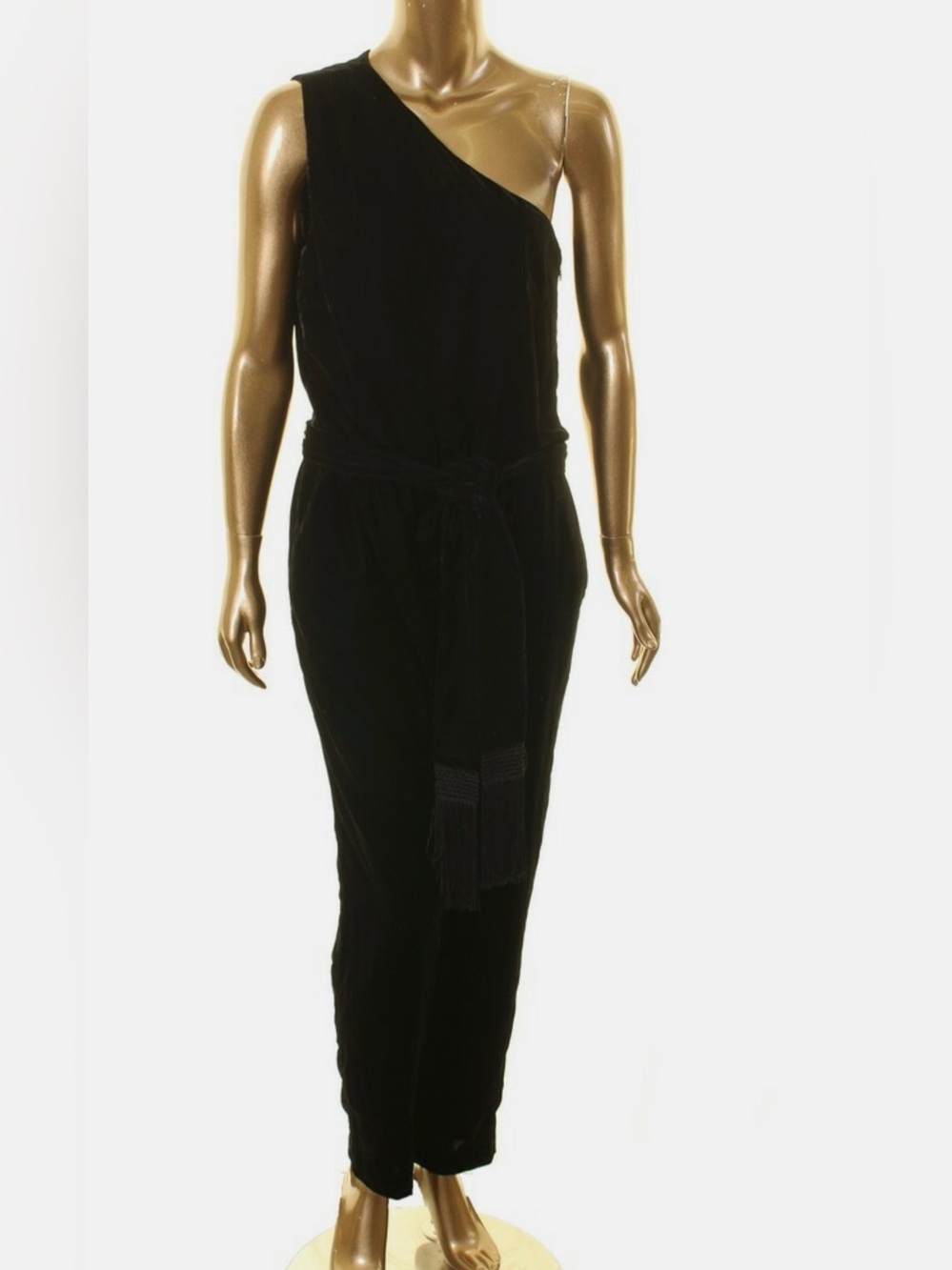 Ralph Lauren Black One-Shoulder Jumpsuit